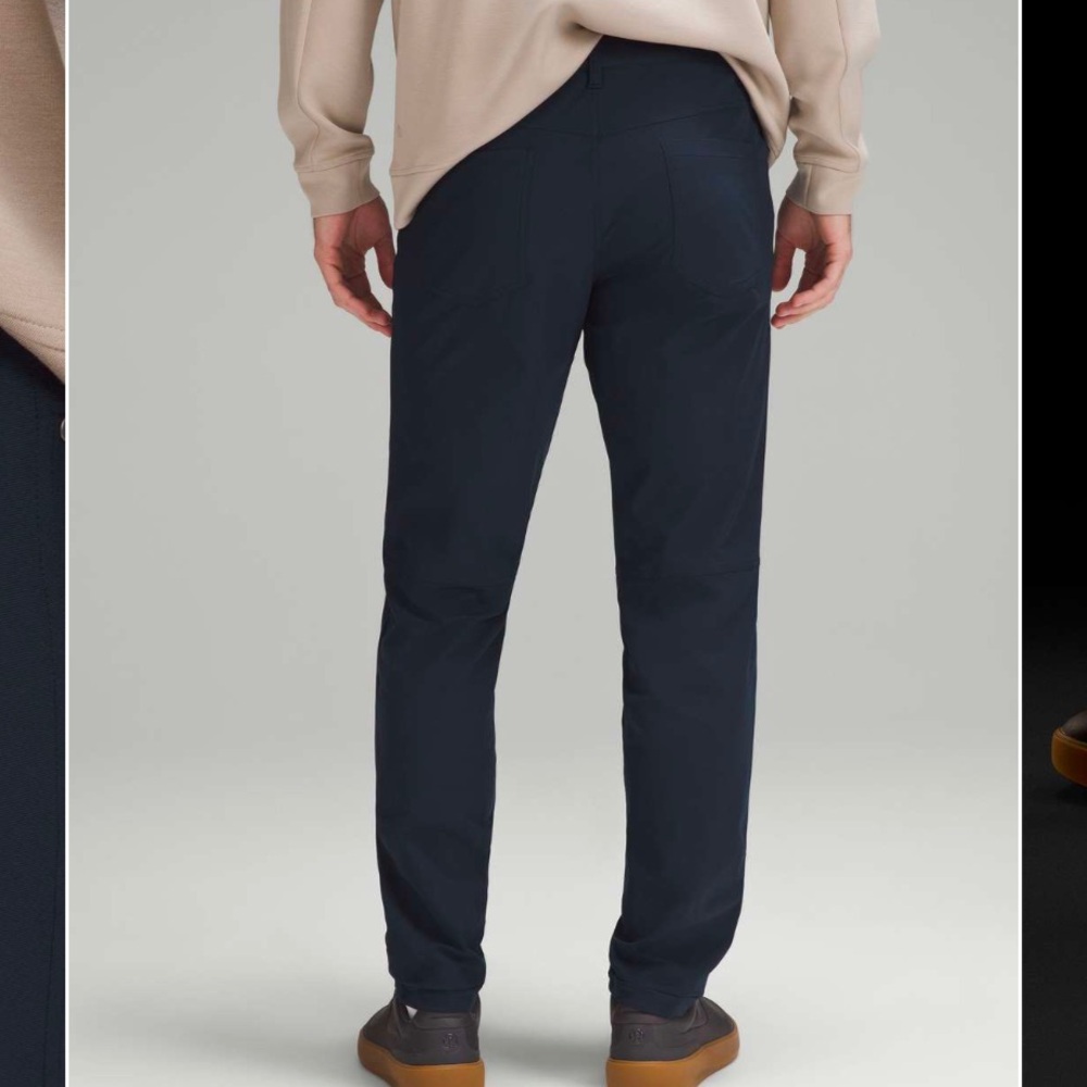 Lululemon 2024 ABC Classic-Fit 5 Pocket Pants Warpstreme True Navy - Picture 5 of 12